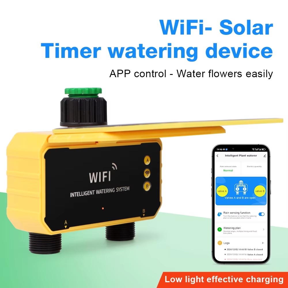 Gardena Smart Irrigation Control - 1/2 Uitgangen WIFI Zonne-irrigatie Timer Controller
