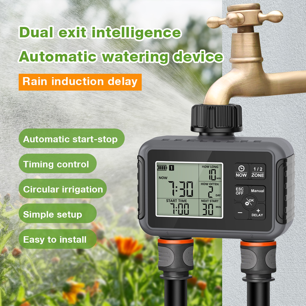 Smart Garden Sphagnum Moss - 1/2/3-uitlaten Automatische watertimer Slim irrigatiesysteem Sprinklerkraan