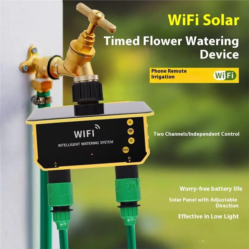 1/2 Uitgangen WIFI Zonne-irrig - Gardena Smart Irrigation Control recensie en prijs