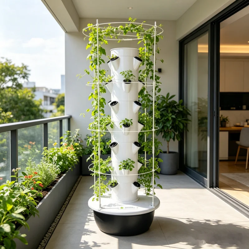7-laags verticale hydroponisch - Smart Garden Trellis recensie en prijs