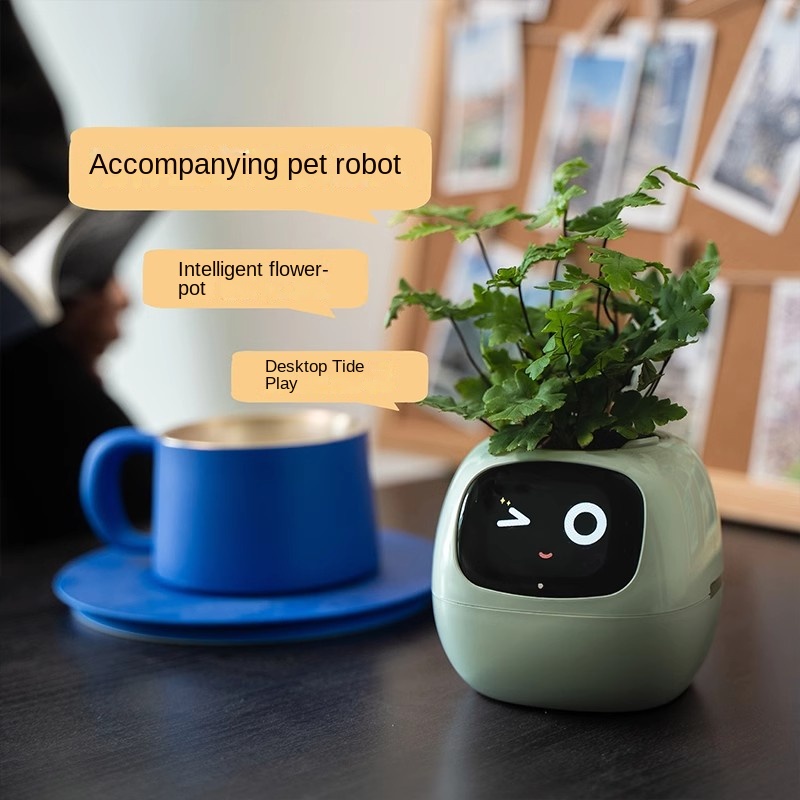 Slimme Mimi Bloempot met gezic - Self Watering Pot Sensor recensie en prijs