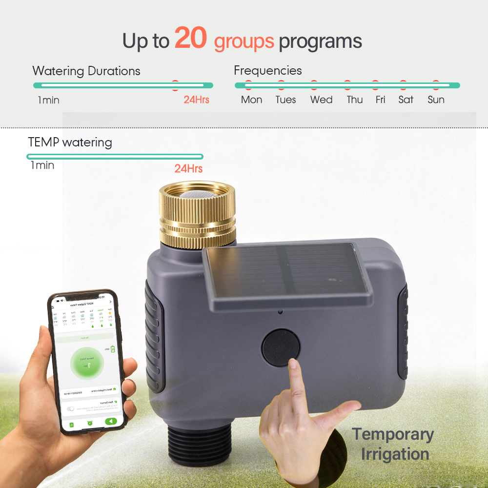 BSP/NPT Tuya Smart Solar Wifi  - Smart Garden Sphagnum Moss recensie en prijs