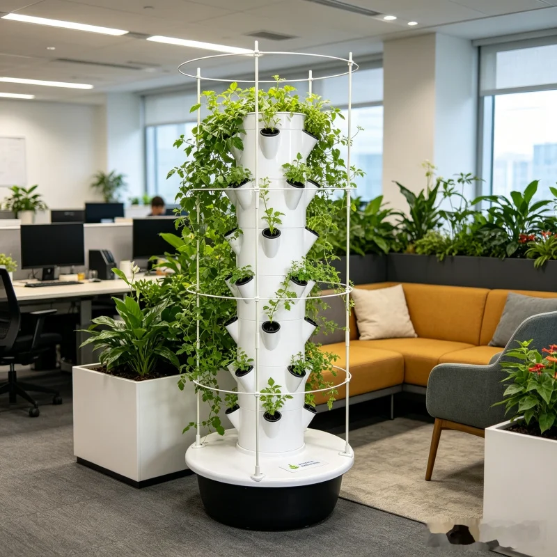 9-laags hydroponische toren vo - Smart Garden Trellis recensie en prijs