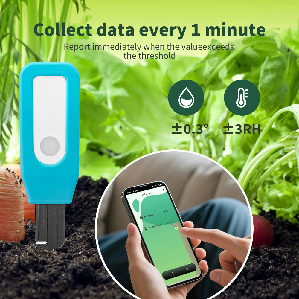 Slimme Bodemtester Sensor BT T - Smart Garden Domes recensie en prijs