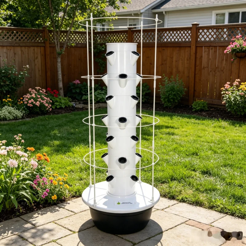 9-laags hydroponisch torenkwee - Smart Garden Trellis recensie en prijs