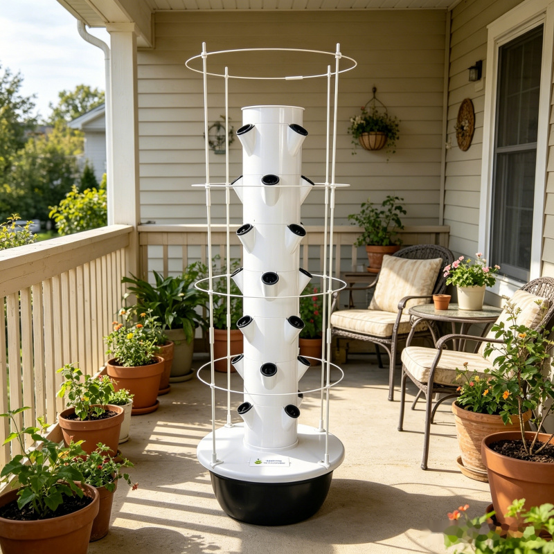 7-laags verticale hydroponisch - Smart Garden Trellis recensie en prijs