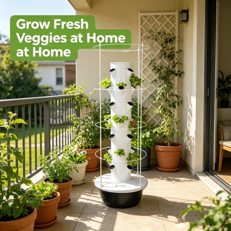 5-laags verticaal hydroponisch - Smart Garden Trellis recensie en prijs