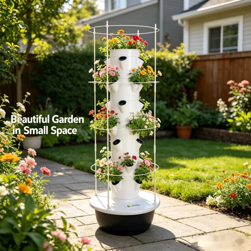 5-laags verticaal hydroponisch - Smart Garden Trellis recensie en prijs