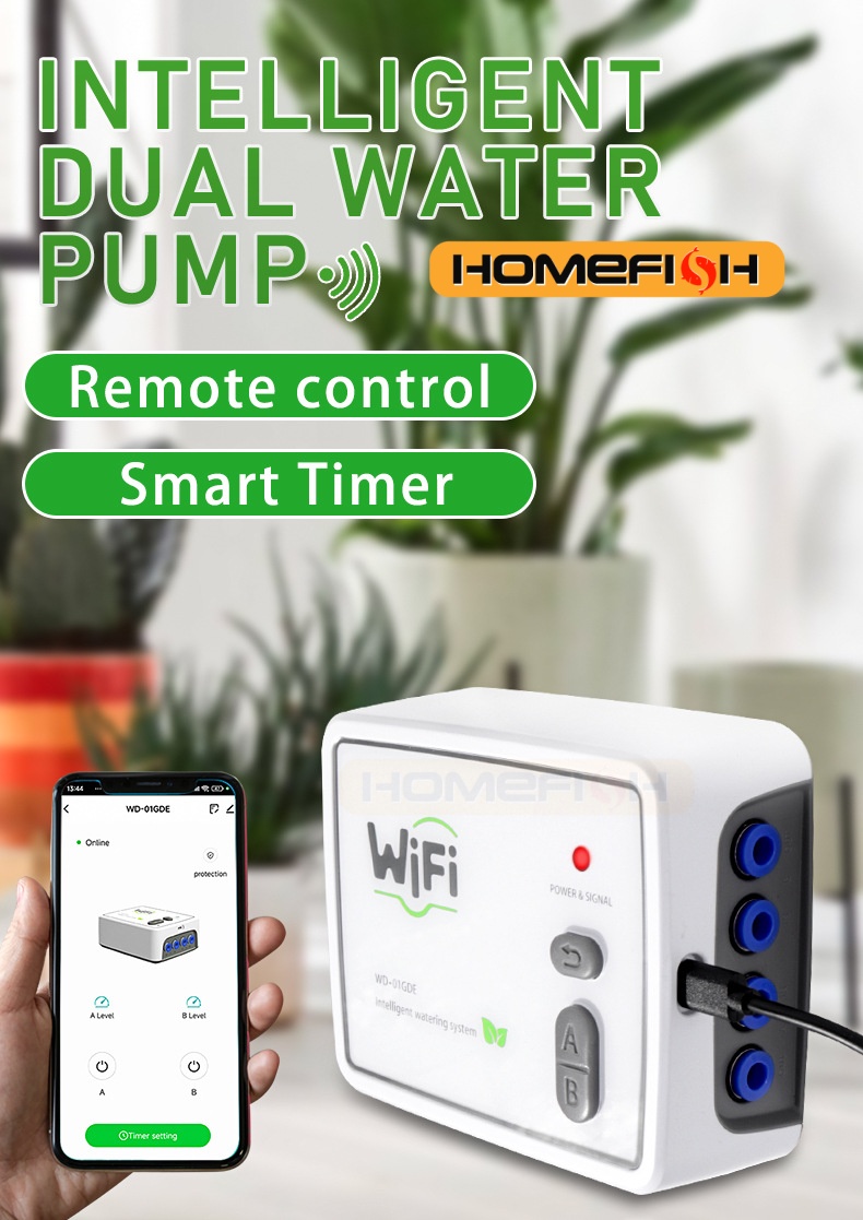 HOMEFISH WIFI Smart Dual Pomp  - Smart Garden Domes recensie en prijs